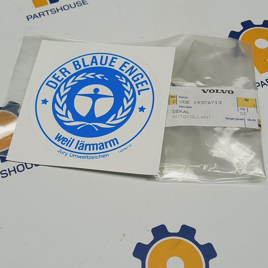 [VO.14376713.G] Volvo 14376713 DECAL (Genuine)